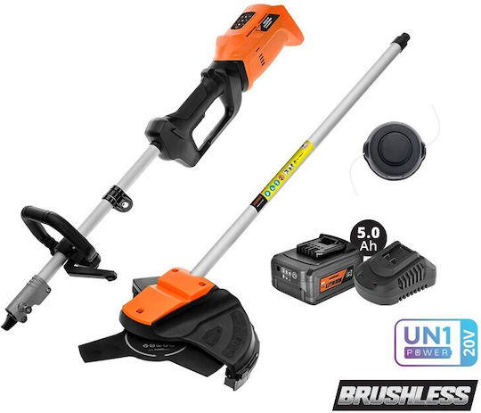 Krausmann US502-15B Garden Multi Tool Battery with Grass Trimmer