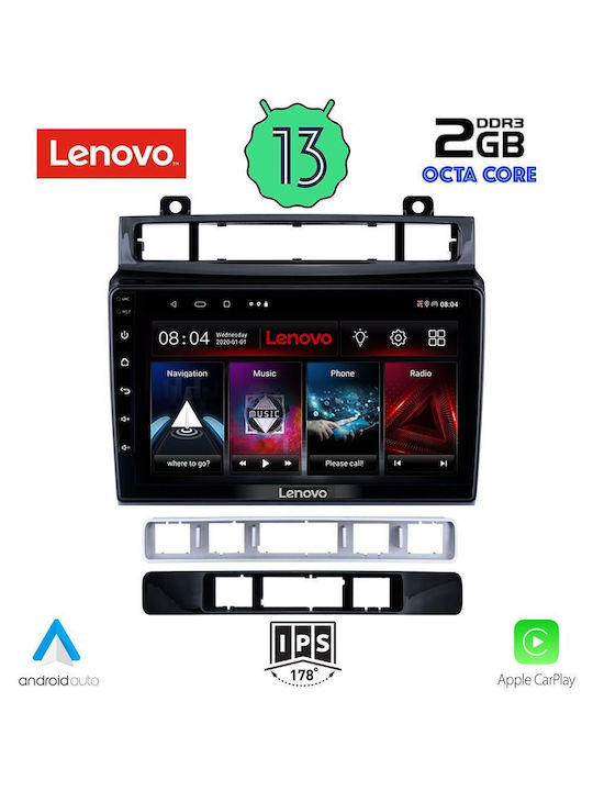 Lenovo Sistem Audio Auto pentru Volkswagen Touareg 2011-2018 (Bluetooth/USB/WiFi/GPS/Apple-Carplay/Android-Auto) cu Ecran Tactil 9"