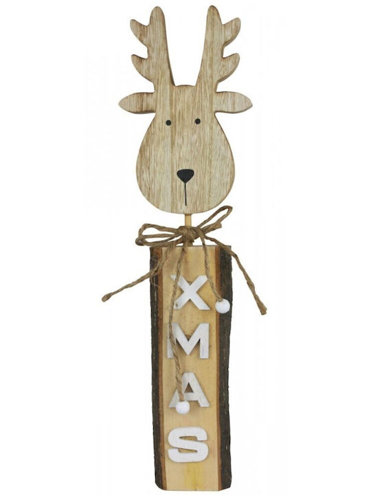 TnS Christmas Wooden Figure Reindeer Decorative