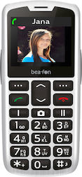 Bea-fon Dual SIM Mobile Phone with Big Buttons Silver