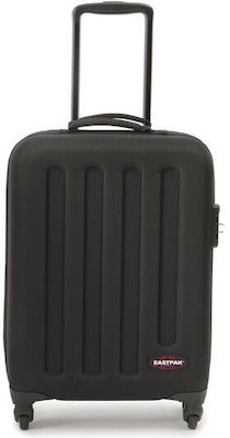 Eastpak Tranzshell S Cabin Travel Suitcase Fabric Black with 4 Wheels Height 39cm.