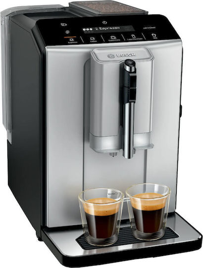Bosch VeroCafe Αυτόματη Μηχανή Espresso 1300W Πίεσης 15bar με Μύλο Άλεσης Μαύρη