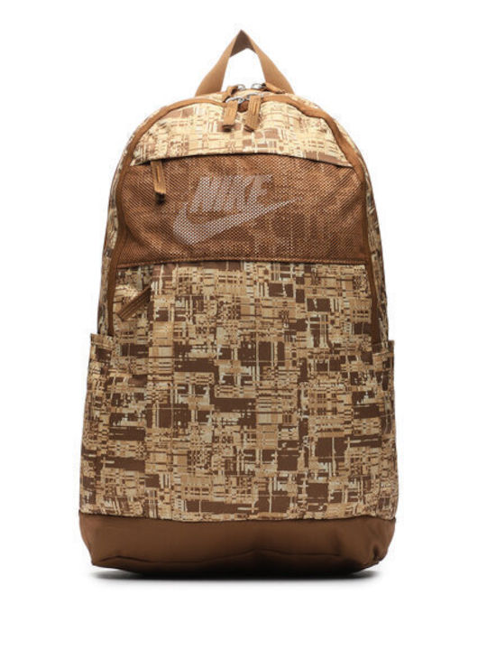 Nike School Bag Backpack Junior High-High School Brown DR6244-270