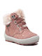 Gore-tex Kinder-Schneestiefeletten mit Schnürsenkeln Rosa