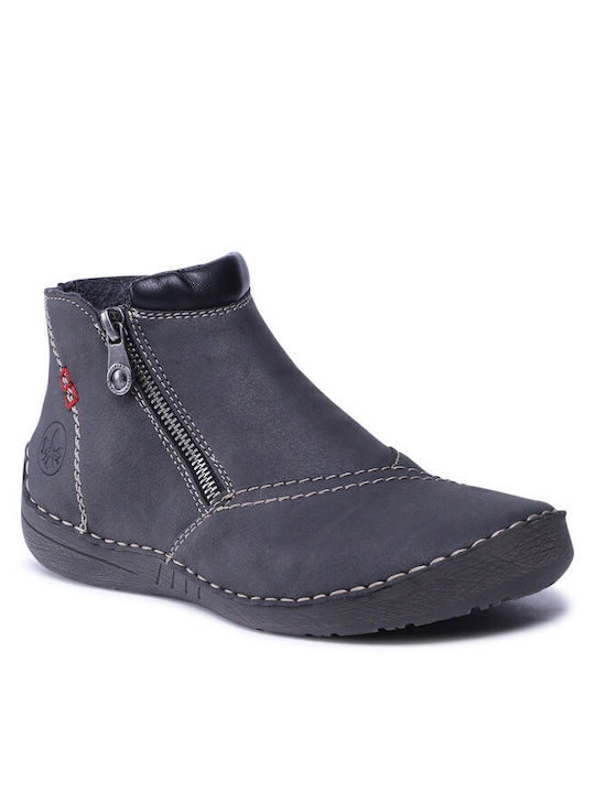 Rieker Boots Gray 52581-45