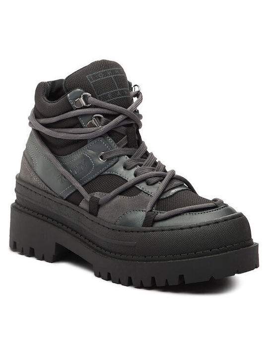 Boot Γυναικεία Μποτάκια Μαύρα