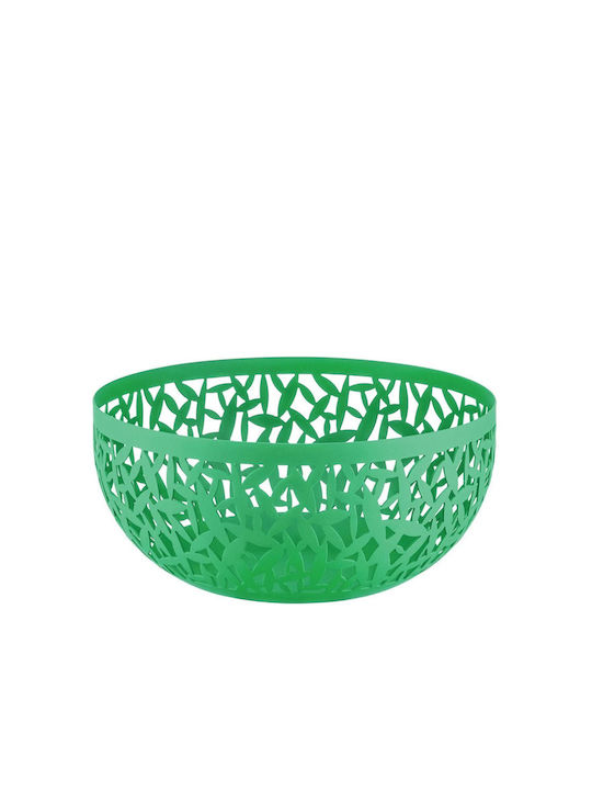 Alessi Cactus Fruitieră Metalic Verde