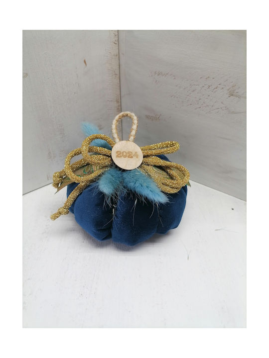 Lucky Charm Pumpkin Blue made of Fabric 2024 1pcs