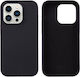 Idol 1991 Задна Корица Силикон Водоустойчив Черен iPhone 15 Pro Max