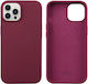 Idol 1991 Silicone Back Cover Waterproof Burgundy (iPhone 15 Pro)