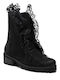 Damen Chelsea Stiefeletten Schwarz