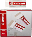 Stabilo Eraser for Pencil and Pen 1pcs White