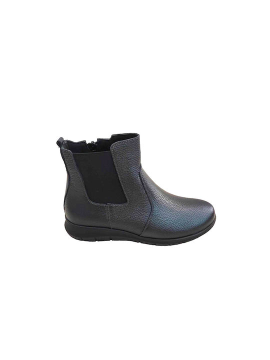 Flexpoint Anatomic Leder Damen Knöchelstiefel Schwarz