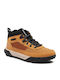 Motion 6 Leather Kids Boots with Laces Brown