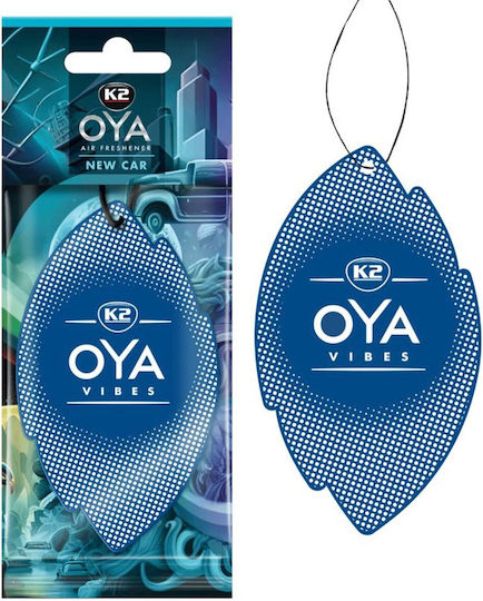 K2 Car Air Freshener Tab Pendand New Car