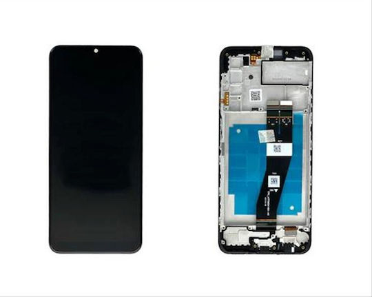Samsung Οθόνη mit Touch-Mechanismus für SAMSUNG GALAXY A03S A037F (Schwarz)