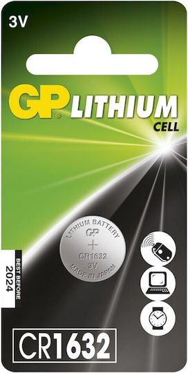 GP Batteries Batterie Lithium für Uhren CR1632 3V 1Stück