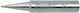 Soldering Tips Set 2 Pieces 01.057.0125