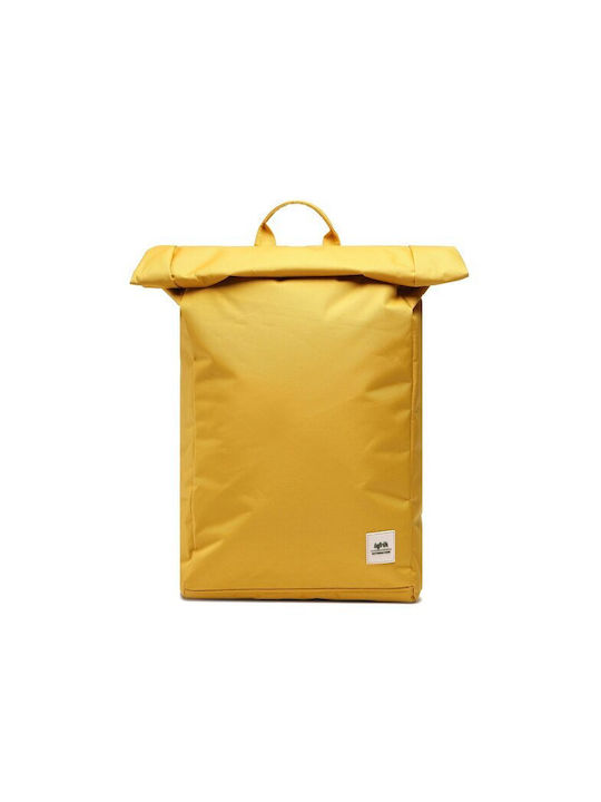 Lefrik Roll Fabric Backpack Yellow 9lt