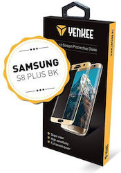 Yenkee Закалено стъкло за цялото лице (Galaxy S8+) Yenkee Закалено стъкло за цялото лице (Galaxy S8+)