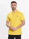 Поло Блуза с къс ръкав Yellow