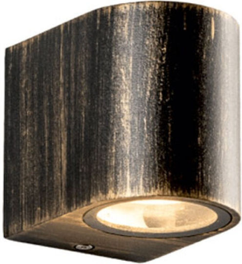 Aca Wall-Mounted Outdoor Spot Light GU10 IP65 Double Beam