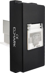 Elmark Lecce Telefonsteckdose mit Rahmen