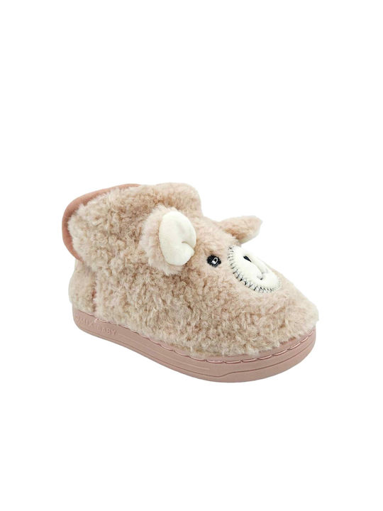 Jomix Kids Slippers Boots Pink