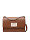 Women's Bag Crossbody Made of Artificial Leather Brown