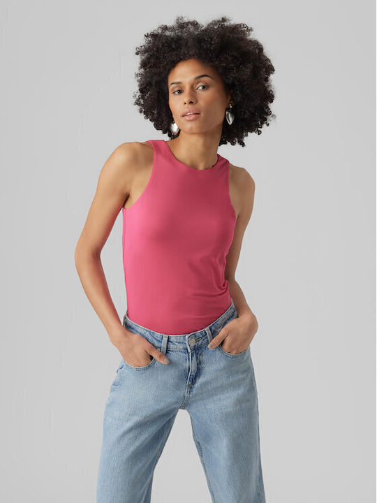 Vero Moda Women's Blouse Sleeveless Pink