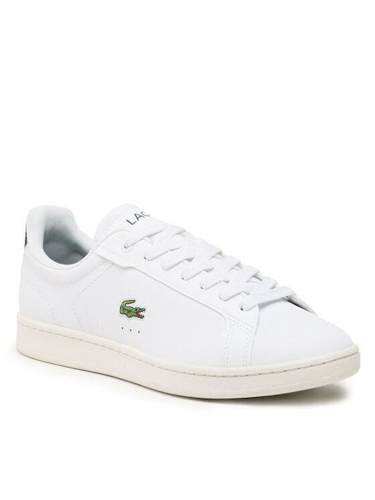 Lacoste Carnaby Pro 123 2 Sma Bărbați Sneakers Albe