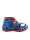 Kinderhausschuhe Stiefel Blau