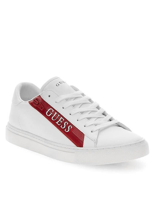 Guess Bărbați Sneakers Albe