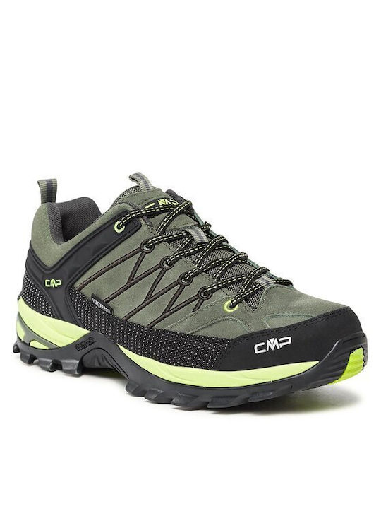 CMP Rigel Ανδρικά Ορειβατικά Παπούτσια Αδιάβροχα Πράσινα