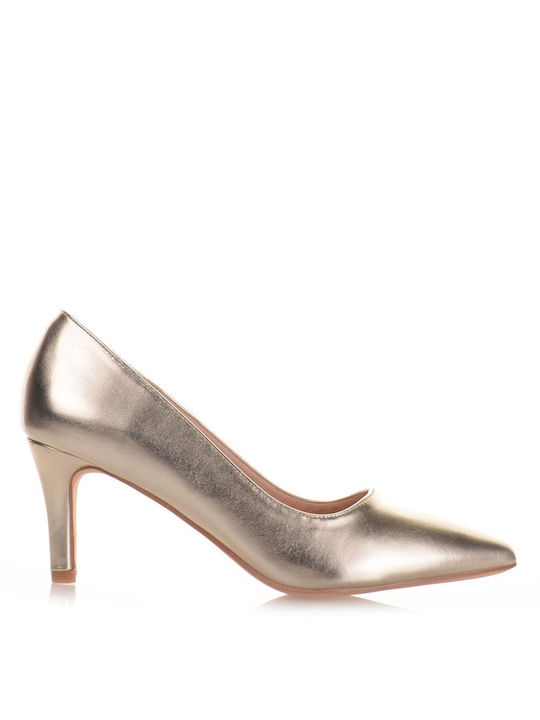 Gold heels new arrivals famous footwear