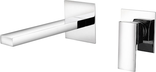 Vinci Set Mixer & Gură Îngropată pentru Lavabo Bronz