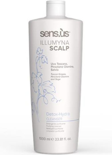 Sensus Detox-Hydra Cleanser Σαμπουάν Βαθύ Καθαρισμού 1000ml