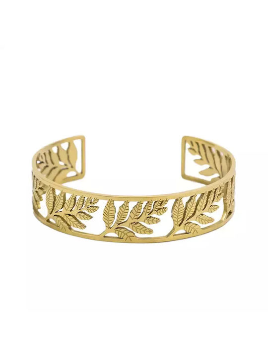 Bracelet Handcuffs Gold Plated