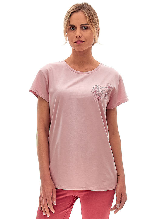 Lotto Ii Damen T-Shirt Rosa