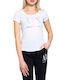 Armani Exchange Women's Athletic T-shirt White