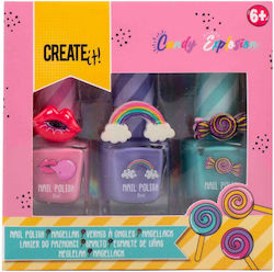 Create it! Kids Nail Polishes 3pcs