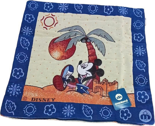 Disney Детска Декоративна Възглавница Disney 100 Mickey Mouse 65x65см