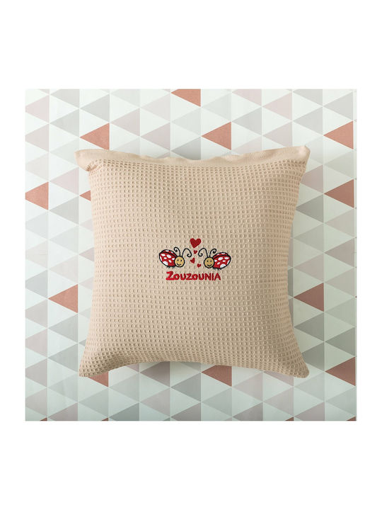 Baby Cotton Pillowcases Set White 48x48cm