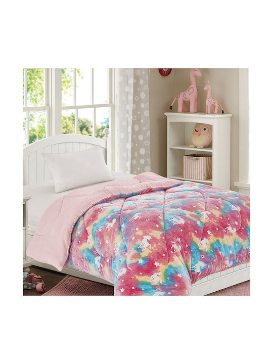 Dimcol Kids Duvet Cover Glow in the Dark Single...
