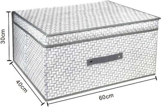 Tpster Stoff Aufbewahrungsbox mit Deckel