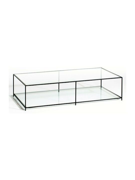 Am.Pm Kaffeetisch Zentral Glas M140xL70xH33cm