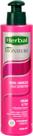 Herbal Hispania Anti-Frizz Hair Styling Cream for Curls 200ml