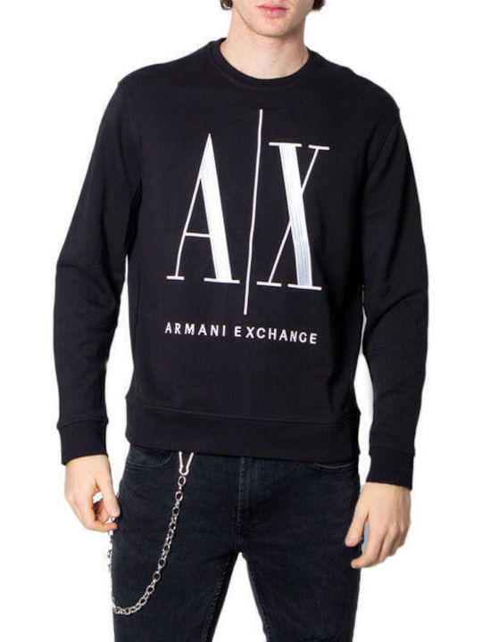 Armani Exchange Herren Sweatshirt Schwarz