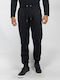 Pantaloni de trening cu Elastic Black.