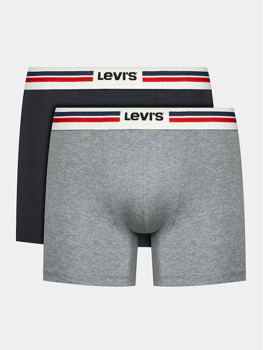 Sportswear Herren Boxershorts Black Grey 2Packung